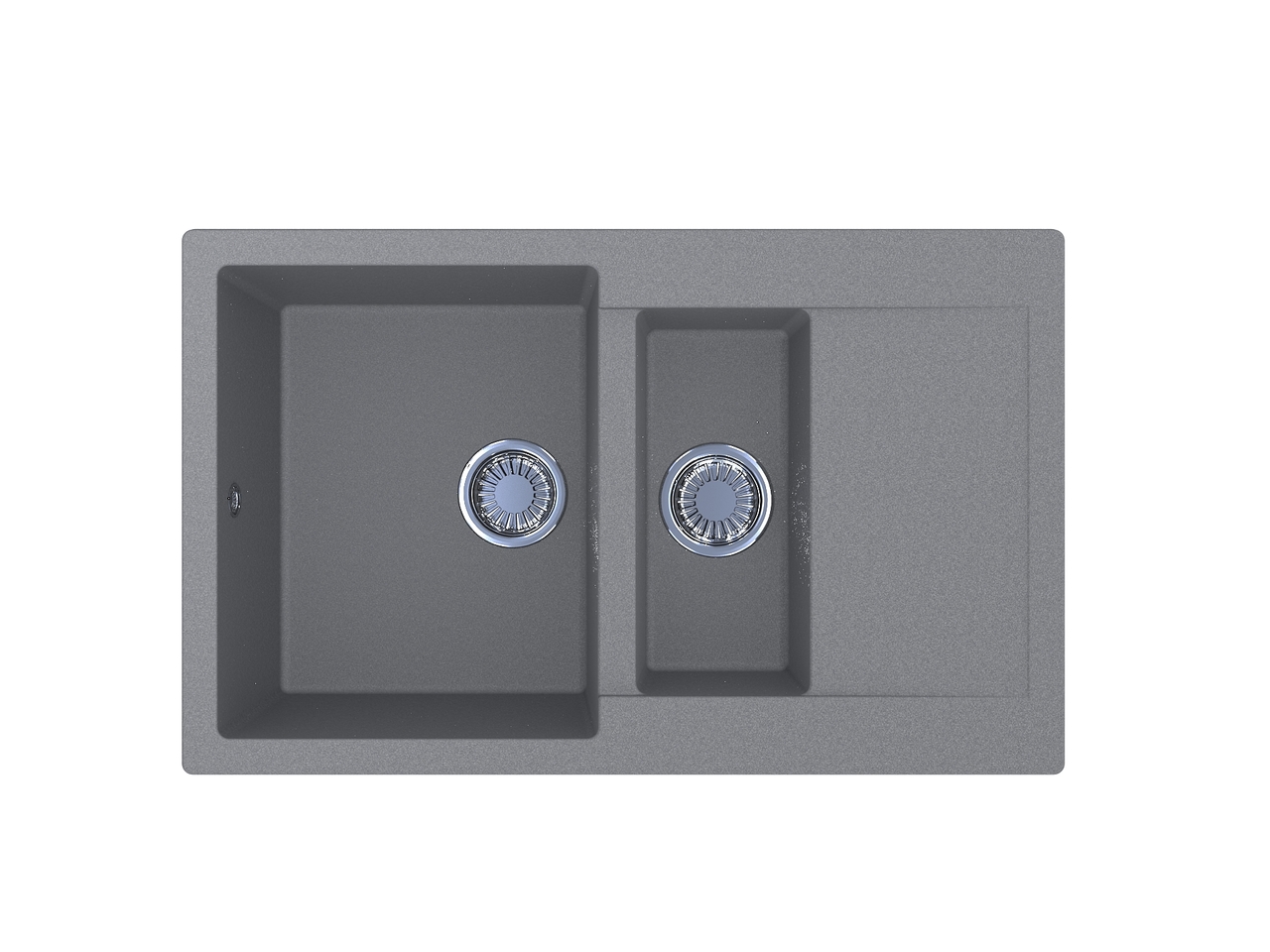 Кухонна мийка LA PAS Grey, MIRAGGIO - Зображення