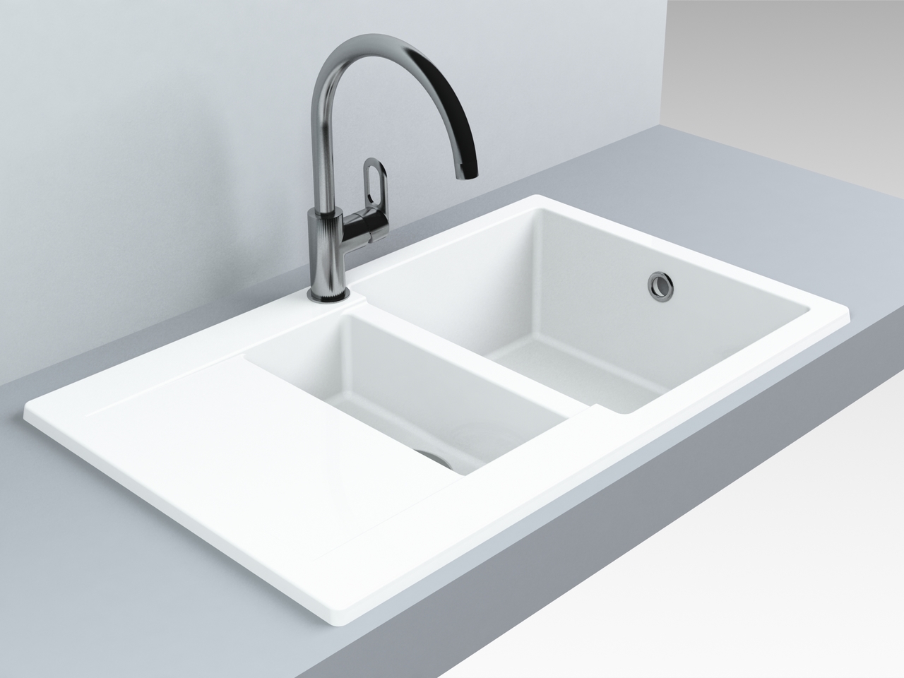 Кухонна мийка LA PAS White, MIRAGGIO - Зображення la_pas_w-1.jpg