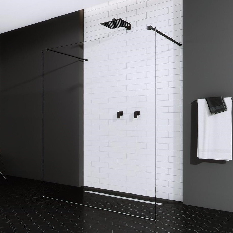 Душова стінка Modo New Black I 120-150x150-230 RADAWAY - Зображення