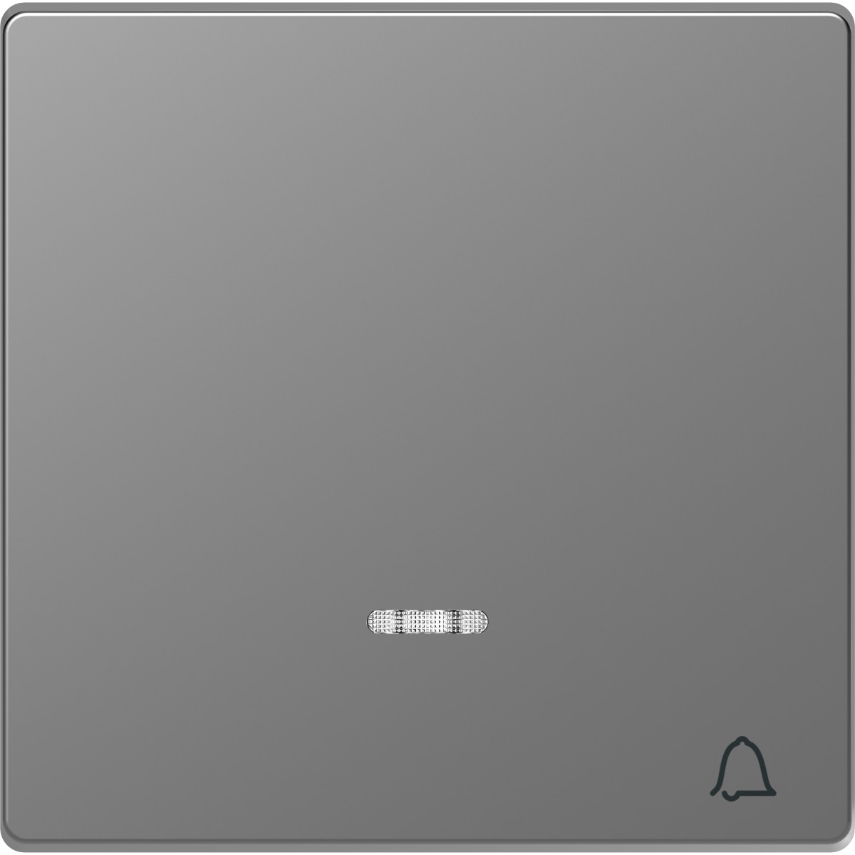 D-Life КЛАВІША для LED дзв. НЕРЖ. СТАЛЬ - Зображення