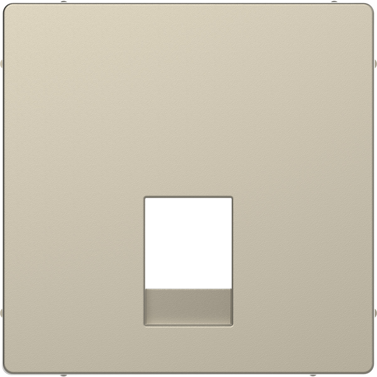 D-Life ЦЕНТР.НАКЛ. для 2*RJ11-12 САХАРА - Зображення