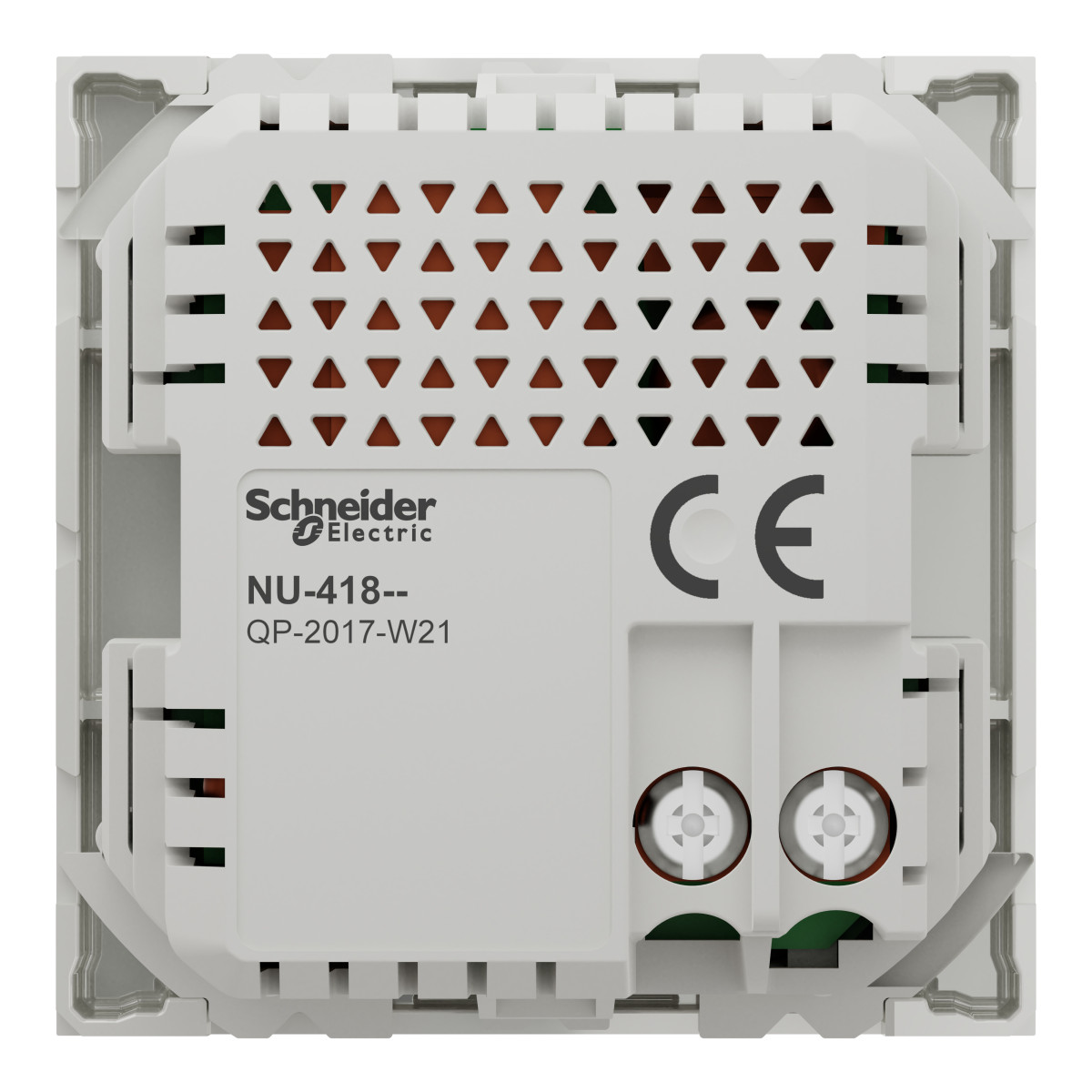 Розетка USB подвійна 2.1А 2 модулі білий - Зображення shnider_NU341818_IOP-back_WD19.jpg