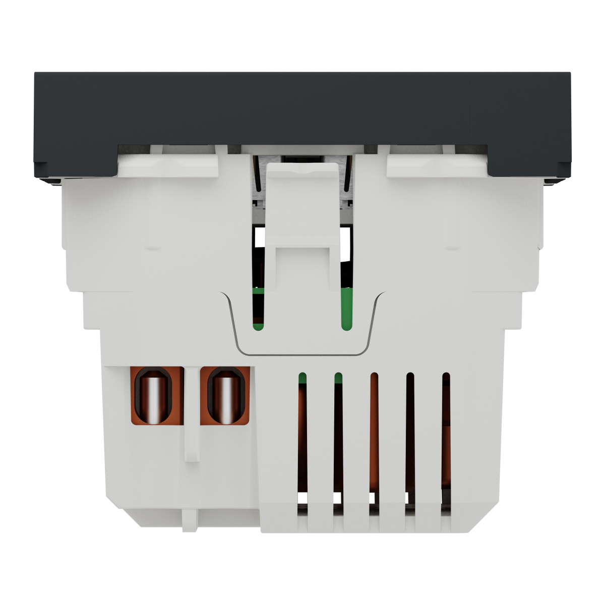 Розетка USB подв. 2.1А 2 модуля антр - Зображення shnider_NU341854_IOP-bottom_WD19.jpg