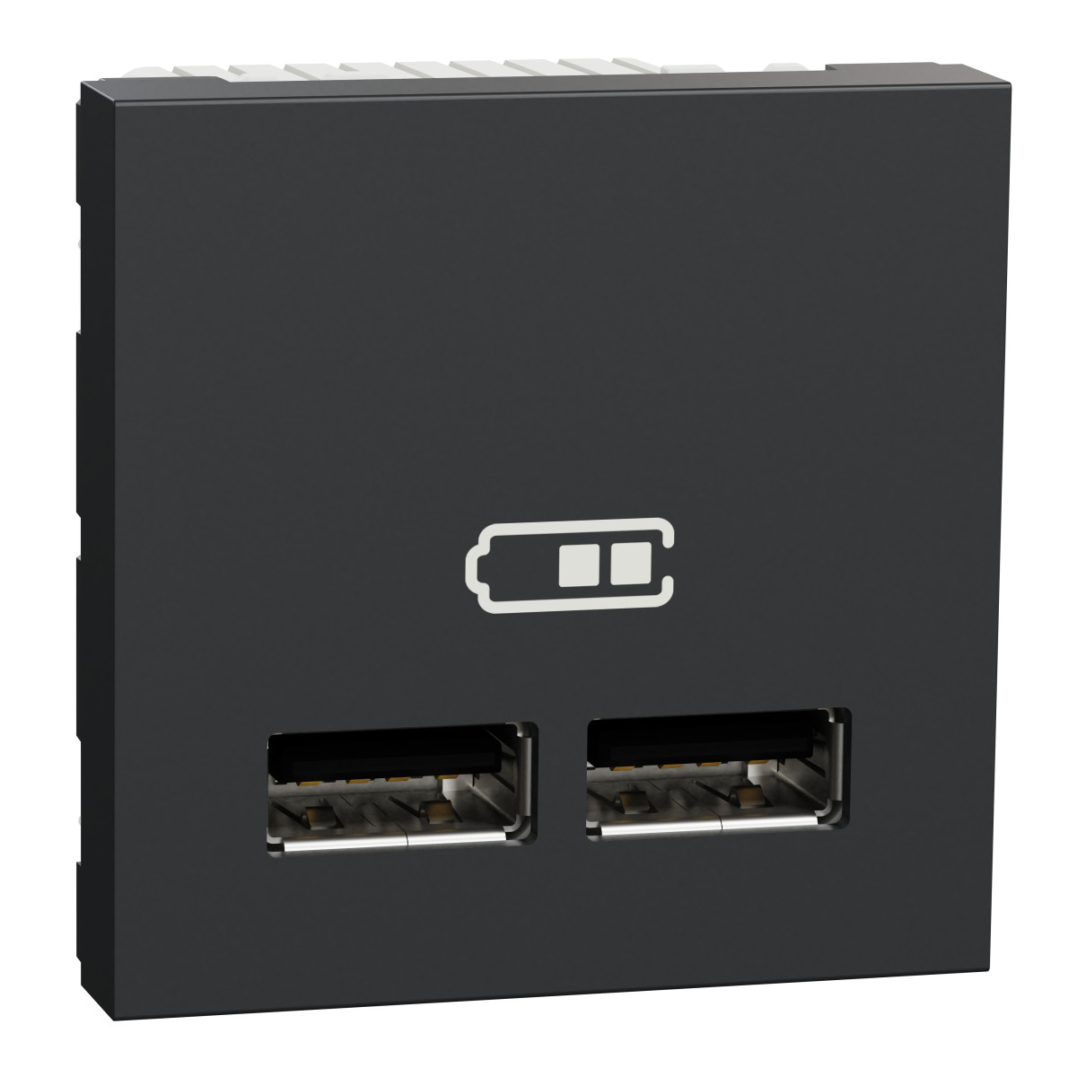 Розетка USB подв. 2.1А 2 модуля антр - Зображення shnider_NU341854_IOP-def_CL.jpg