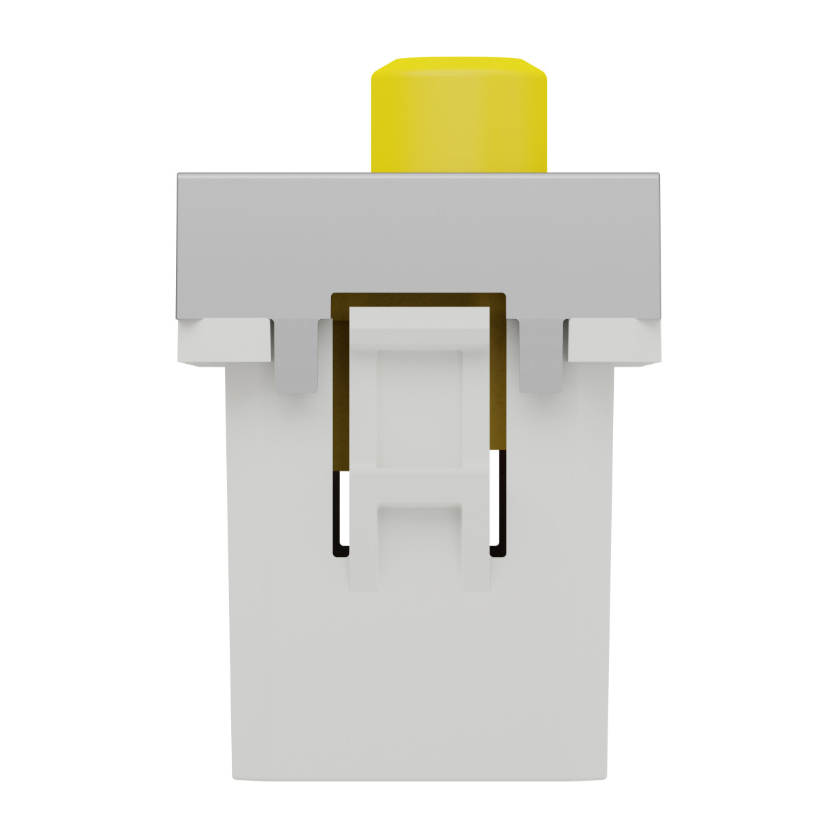 Розетка 3 RCA, 1 модуль алюміній - Зображення shnider_NU343130_IOP-bottom_WD19.jpg