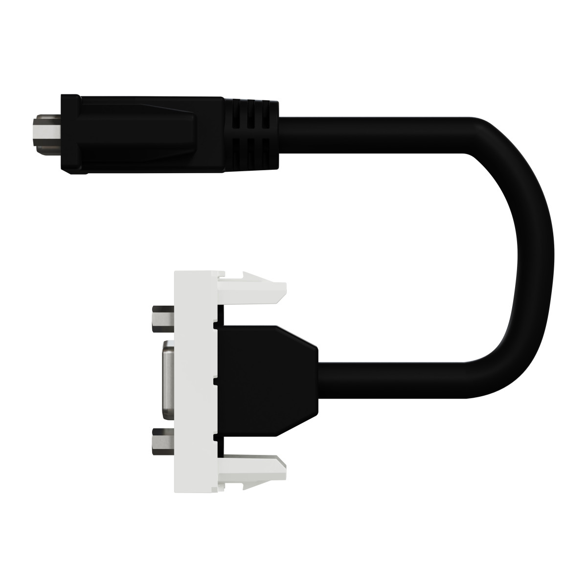 Розетка HD15 female (VGA) 1 модуль білий - Зображення shnider_NU343218_IOP-right_WD19.jpg