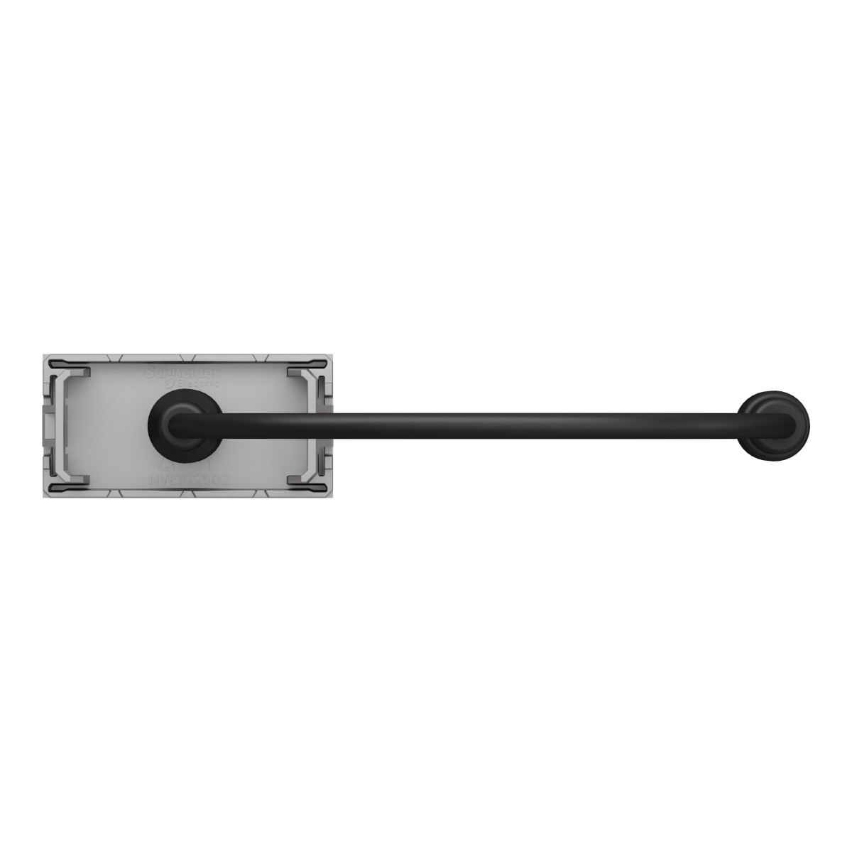 Розетка Minijack 1 модуль алюміній - Зображення shnider_NU343330_IOP-back_WD19.jpg