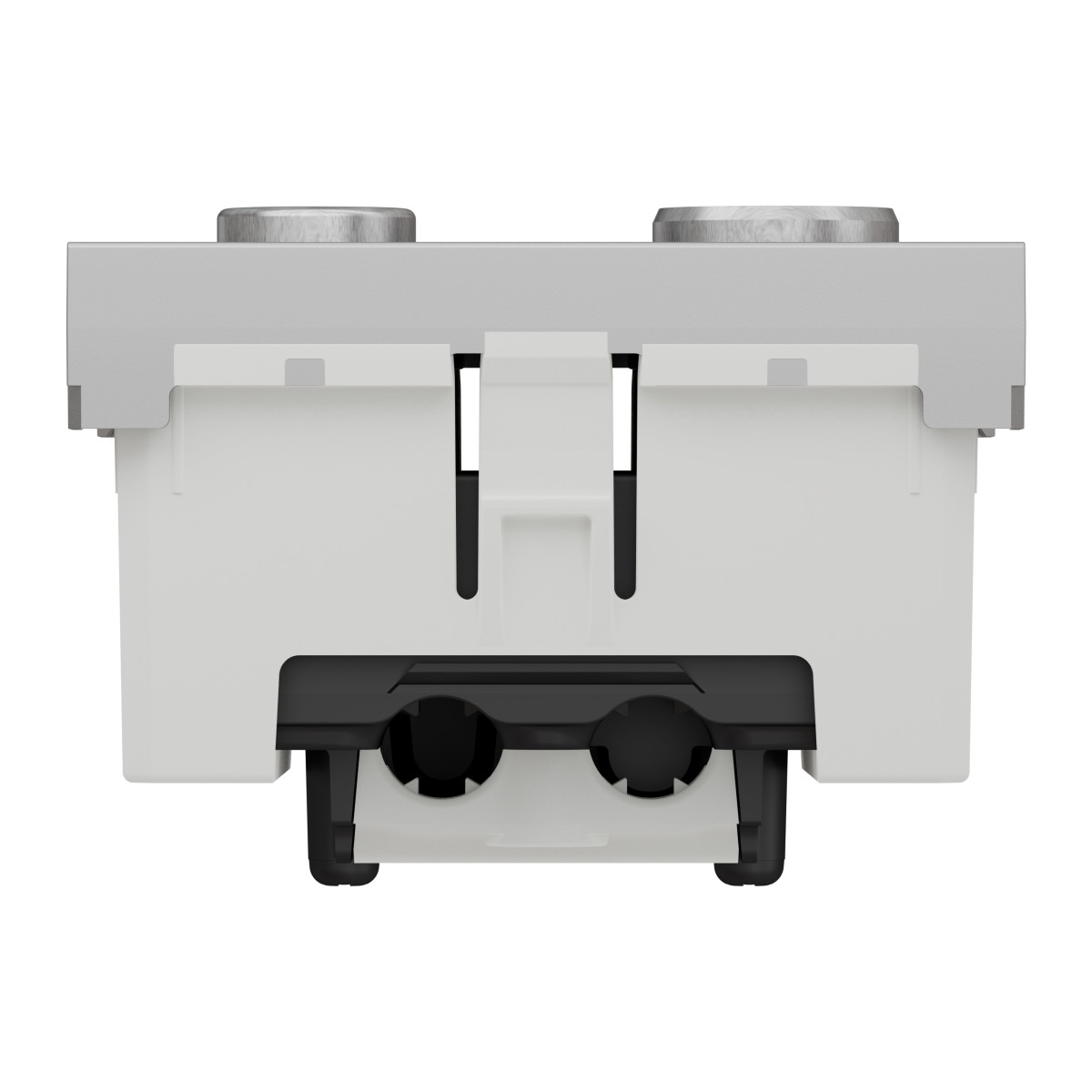 Розетка TV R один, 2 модуля алюм - Зображення shnider_NU345130_IOP-bottom_WD19.jpg