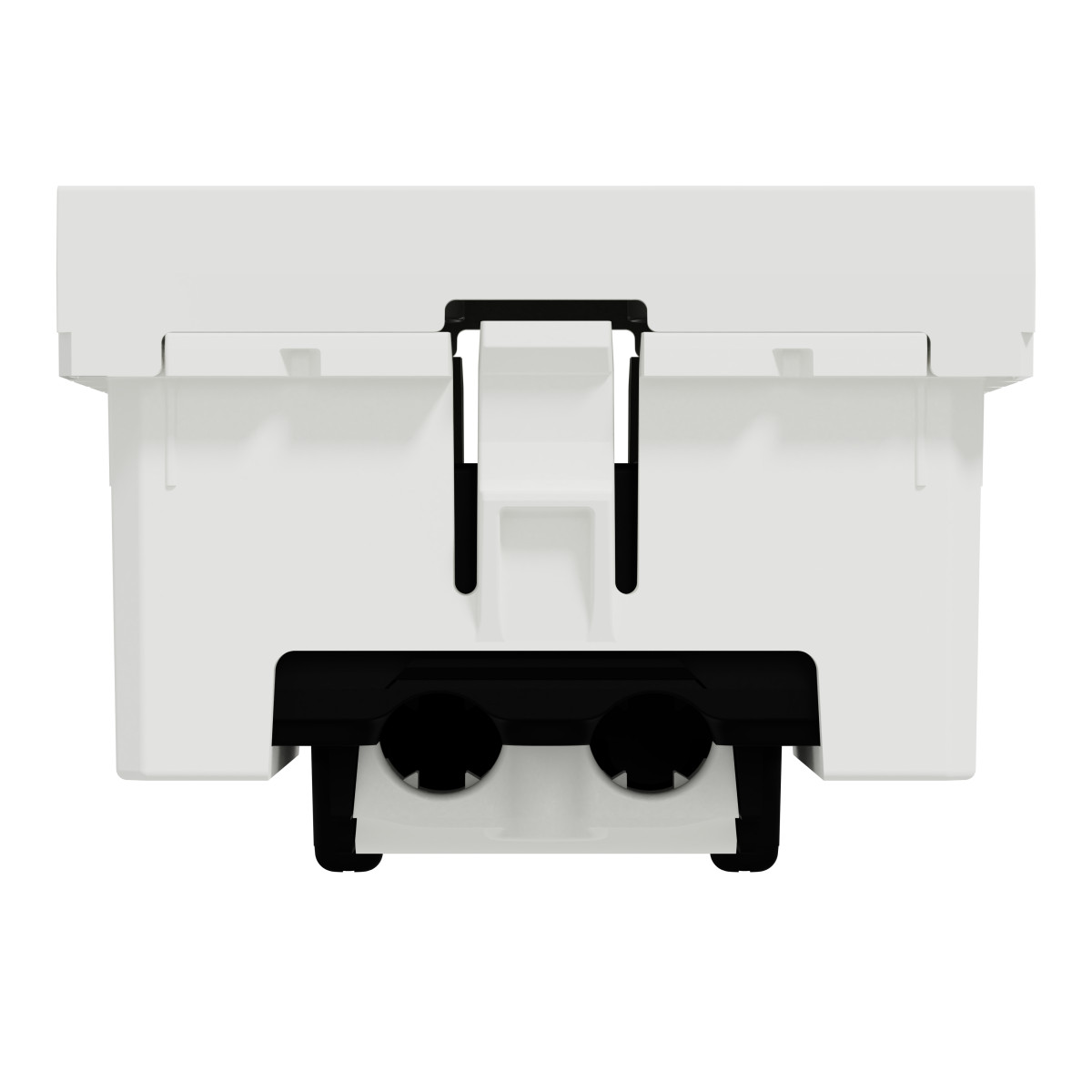 Розетка R-TV SAT одинарна, 2 модулі білий - Зображення shnider_NU345418_IOP-bottom_WD19.jpg