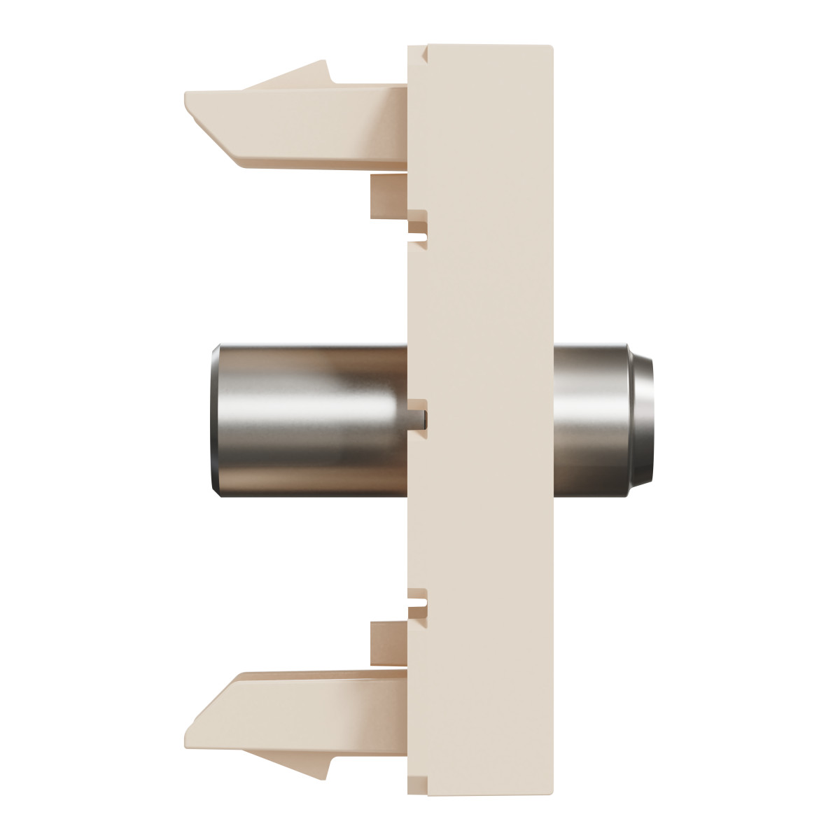 Розетка Coaxial F-type, 1 модуль, бежева Unica New Studio - Зображення shnider_NU346844_IOP-L_CL.jpg