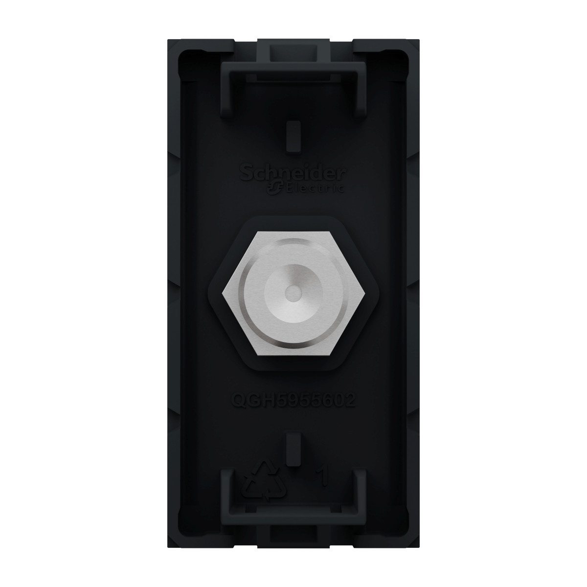 Розетка Coaxial F-type, 1 модуль антр - Зображення shnider_NU346854_IOP-back_WD19.jpg