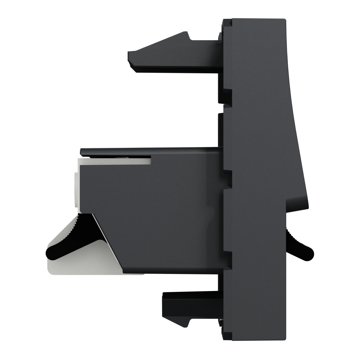 Аудіорозетка 2 модулі антрацит - Зображення shnider_NU348654_IOP-L_WD.jpg