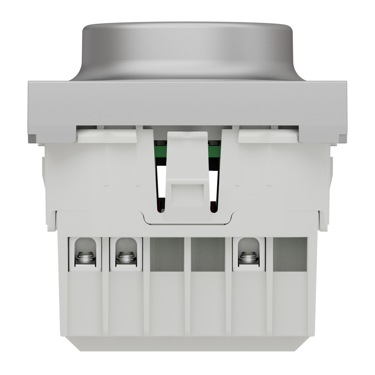 Універсальний повор. димер для LED ламп алюміній - Зображення shnider_NU351430_IOP-bottom_WD19.jpg