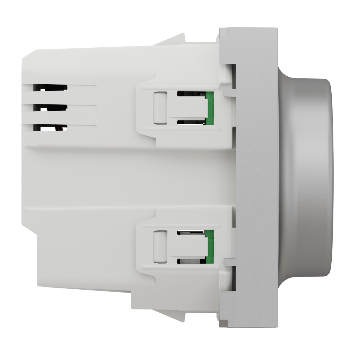 Універсальний повор. димер для LED ламп алюміній - Зображення shnider_NU351430_IOP-left_WD19.jpg