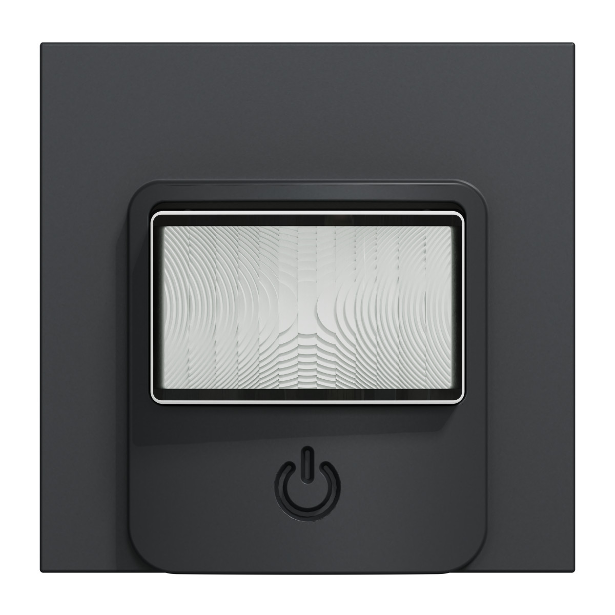 Датчик руху з вимикачем 10 A антрацит - Зображення shnider_NU352554_IOP-front_WD19.jpg