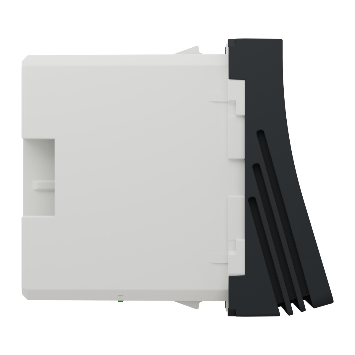 Дзвоник електронний 2 модулі антрацит - Зображення shnider_NU378654_IOP-left_WD19.jpg