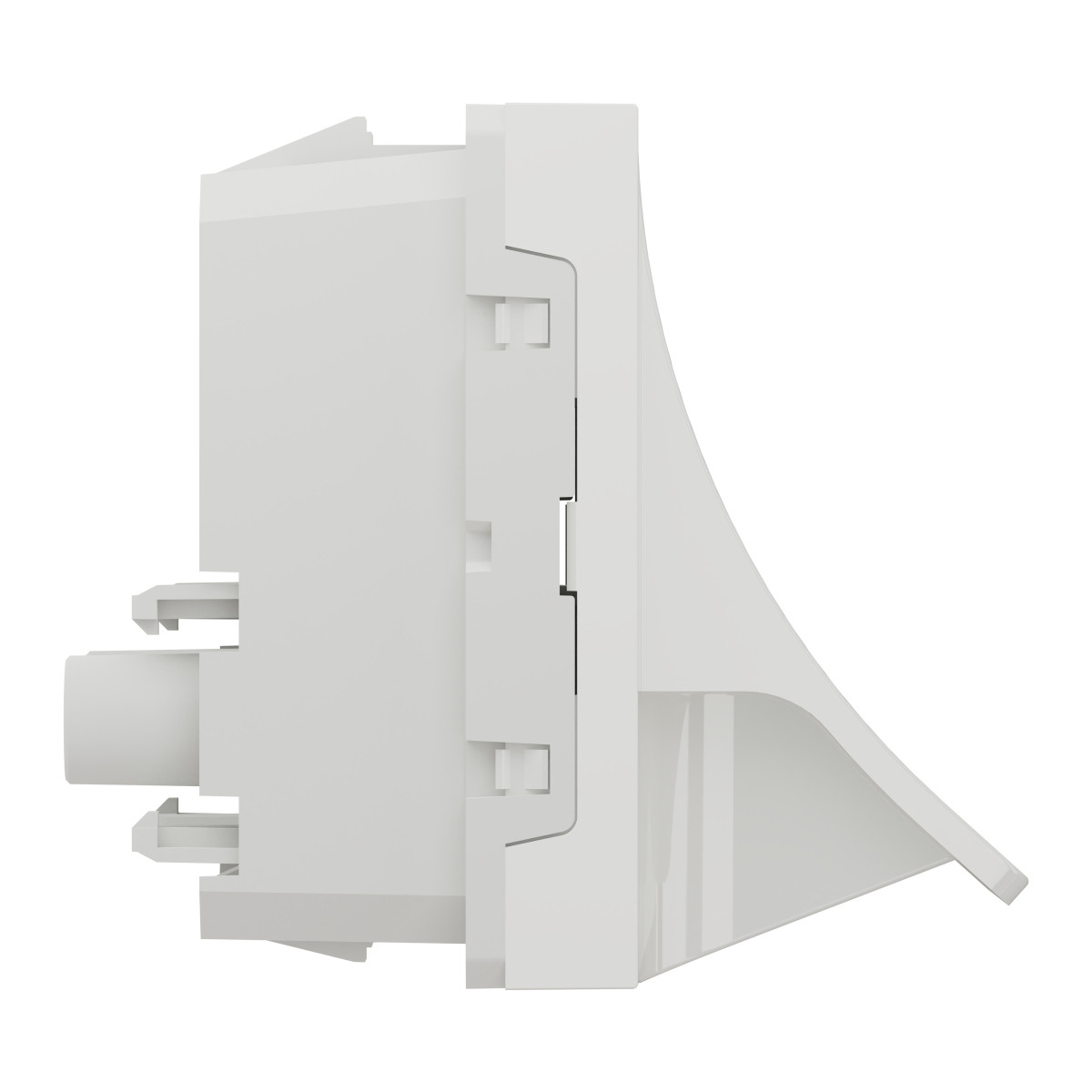 Вивід кабеля 16А 2 модуля білий - Зображення shnider_NU386218_IOP-left_WD19.jpg