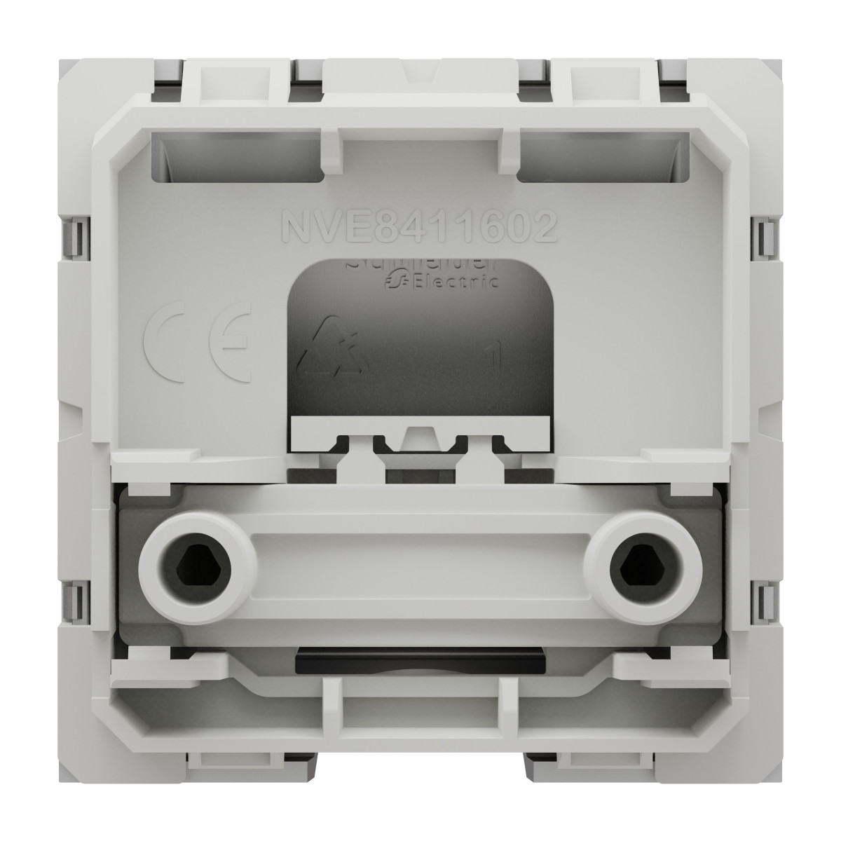 Вивід кабеля 16А 2 модуля алюміній - Зображення shnider_NU386230_IOP-back_WD19.jpg