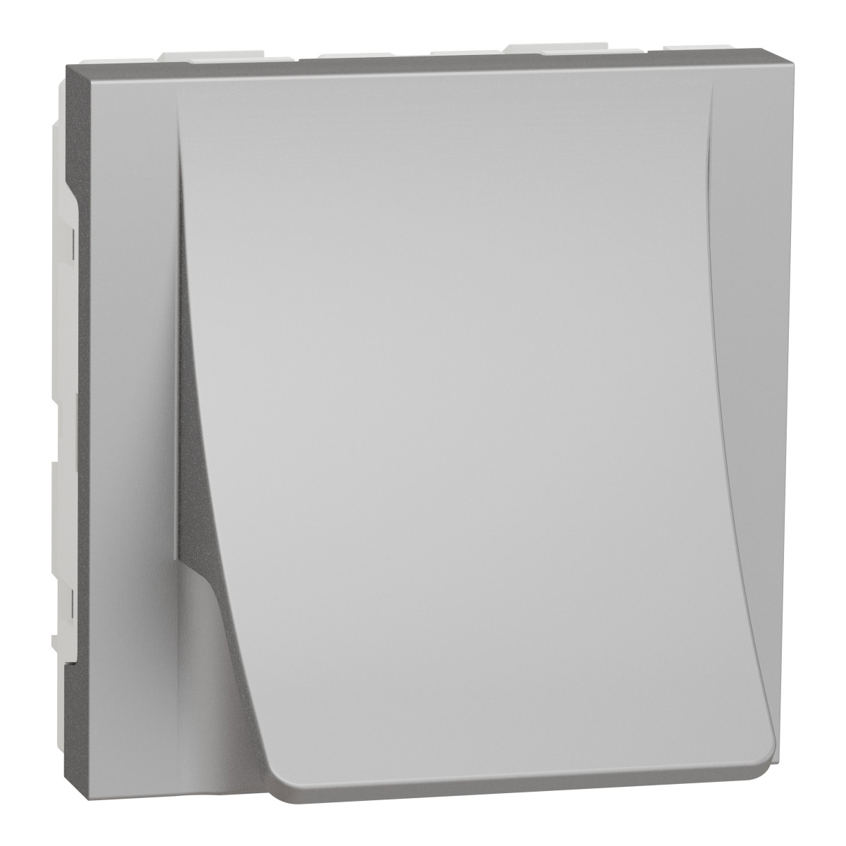 Вивід кабеля 16А 2 модуля алюміній - Зображення