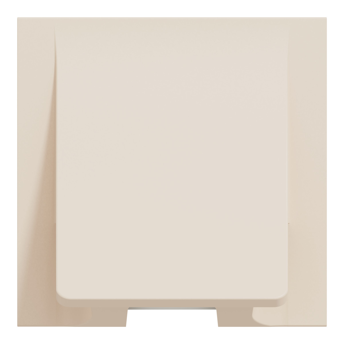 Вивід кабеля, 16А, 2 модулі, бежевий Unica New Studio - Зображення shnider_NU386244_IOP-front_CL.jpg