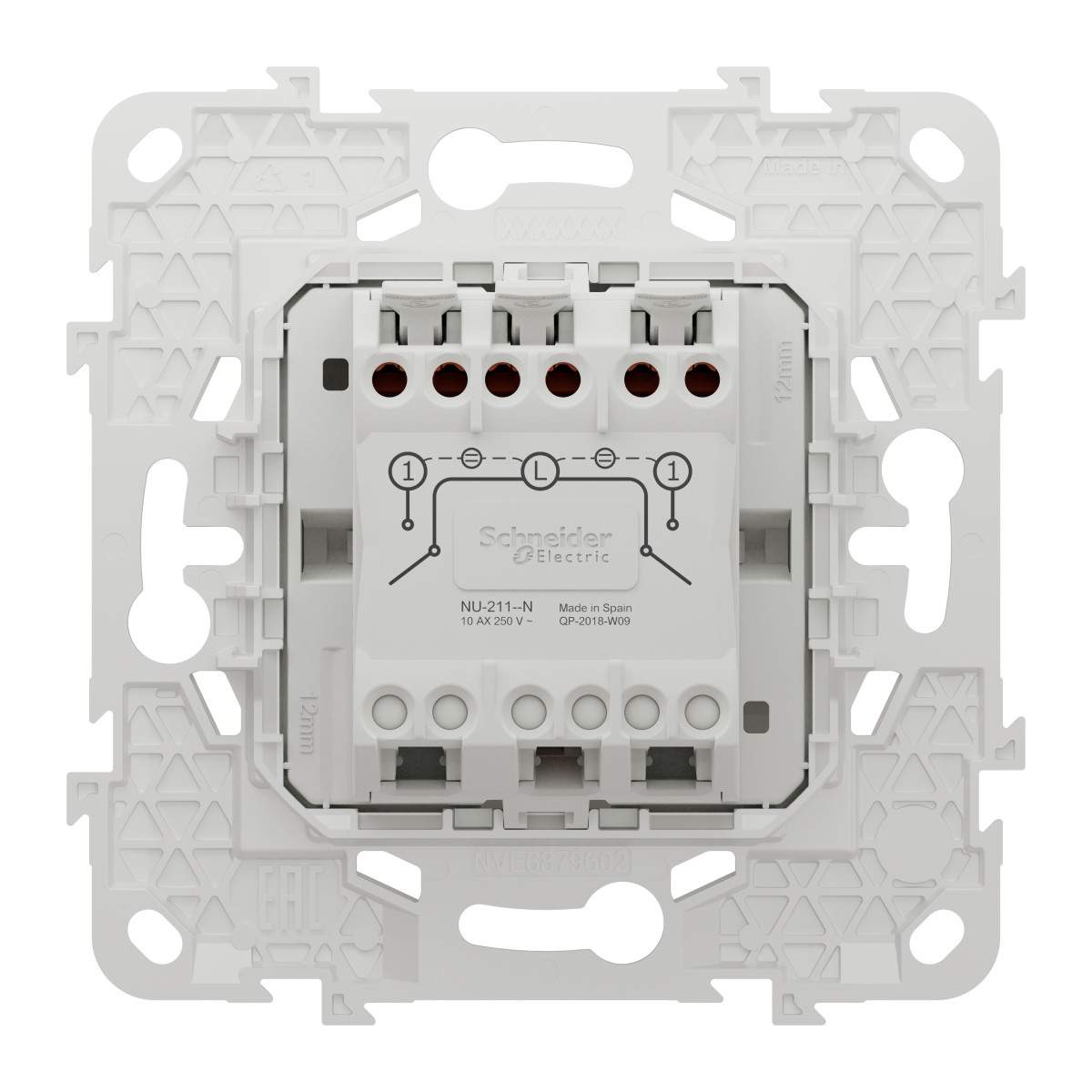 Вим. 2-кл. з підсв.2 х сх.1а 10А біл - Зображення shnider_NU521118N_IOP-back_WD19.jpg