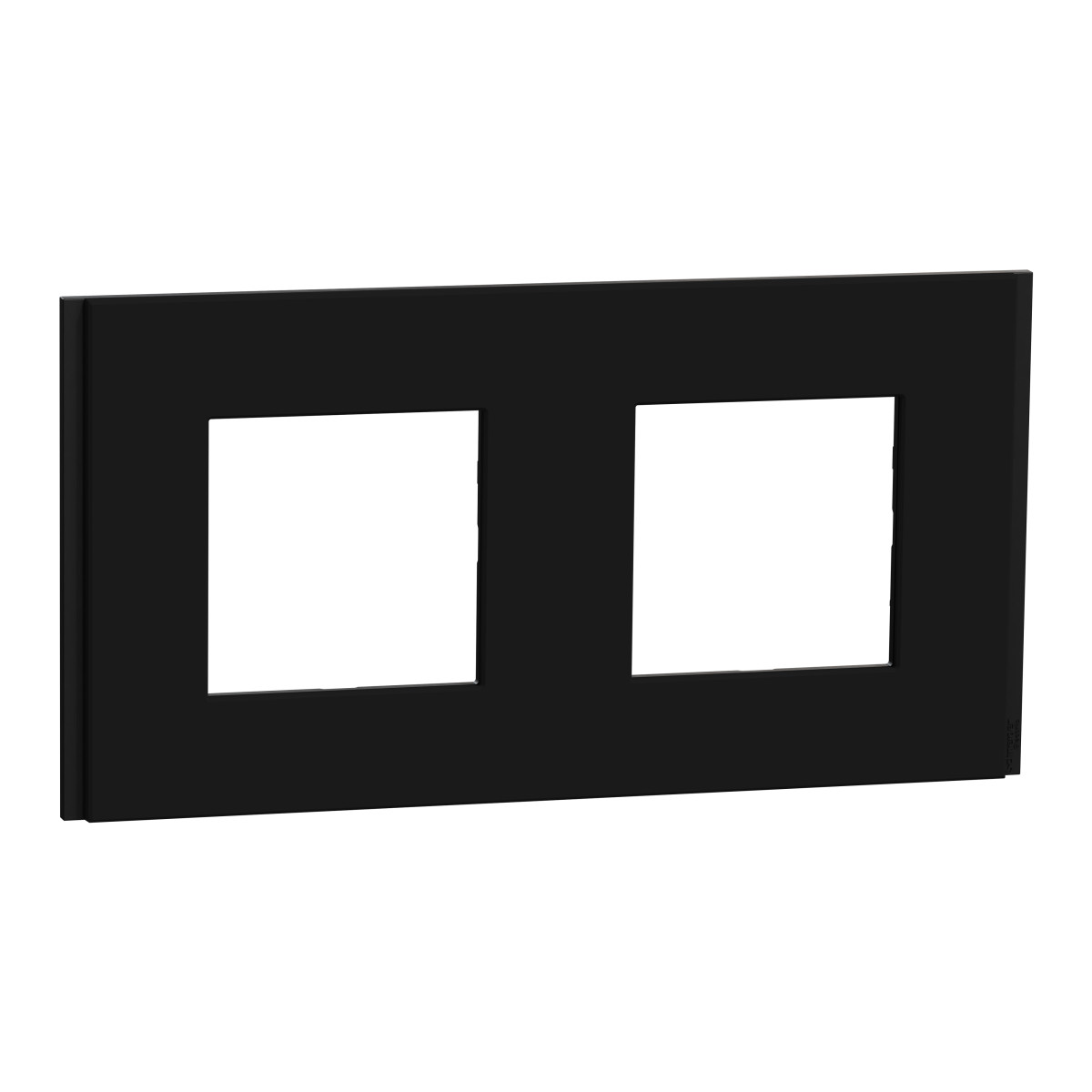 Рамка 2-постова Unica Deco Material, каучук - Зображення