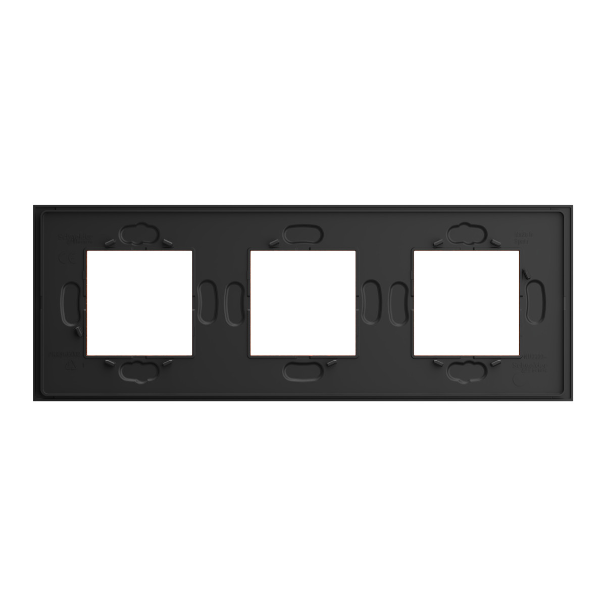 Рамка 3-постова Unica Deco Material, теракотовий - Зображення shnider_NU600671_IOP-Back.jpg