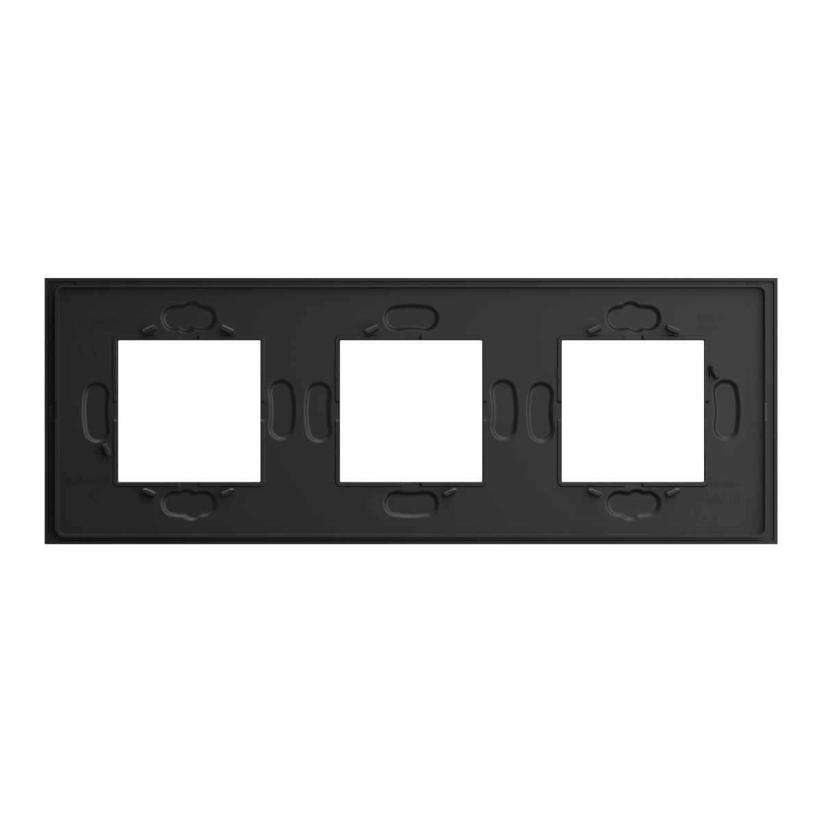 Рамка 3-постова Unica Deco Material, камінь - Зображення shnider_NU600677_IOP-Back.jpg