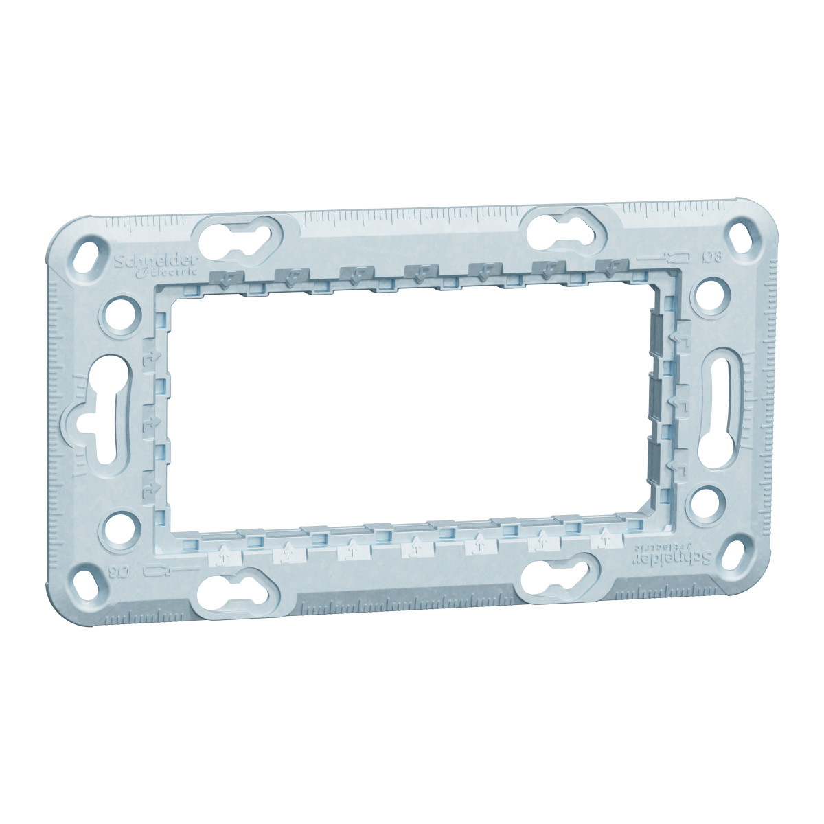 Супорт Zamak 4 модуля - Зображення shnider_NU7104_IOP-def_CL.jpg