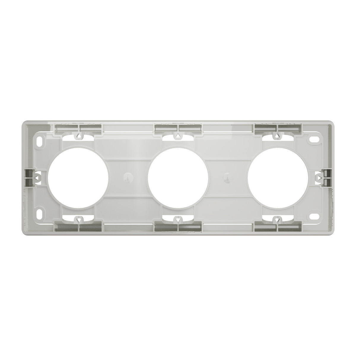 Коробка для відкритого встановлення 3-пости білий - Зображення shnider_NU800618_IOP-back_WD19.jpg