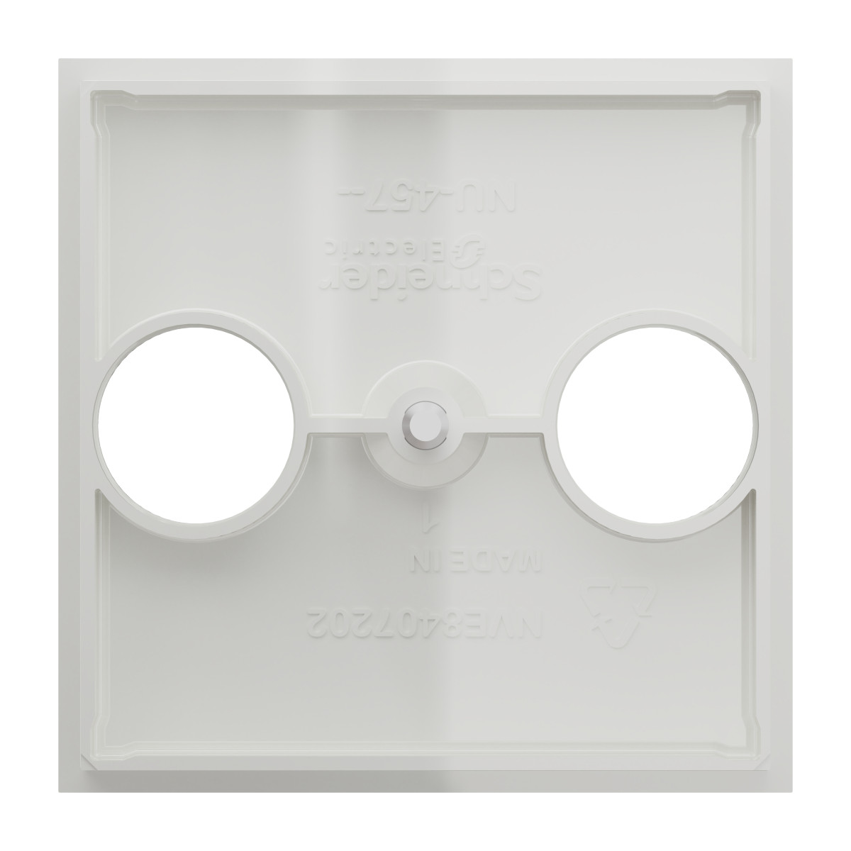 Центральна плата розетки TV-FM білий - Зображення shnider_NU944018_IOP-back_WD19.jpg