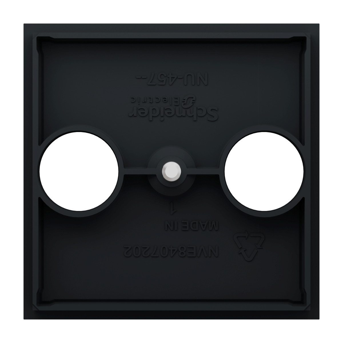 Центральна плата розетки TV-FM антрацит - Зображення shnider_NU944054_IOP-back_WD19.jpg