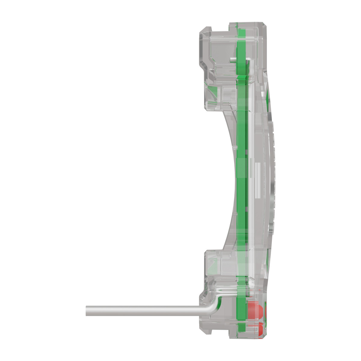 LED Модуль індикації, червоний - Зображення shnider_NU9825A_IOP-left_WD19.jpg