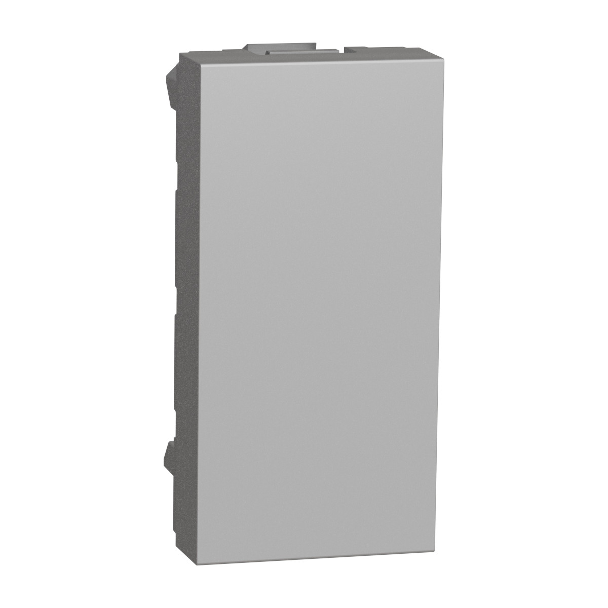 Заглушка 1 модуль алюміній - Зображення