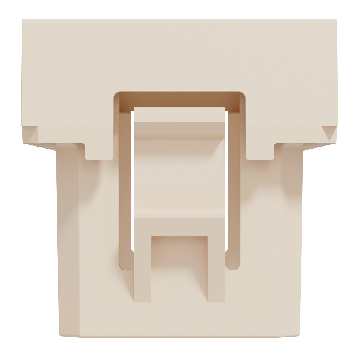 Заглушка, 1 модуль, бежева Unica New Studio - Зображення shnider_NU986544_IOP-bot_CL.jpg