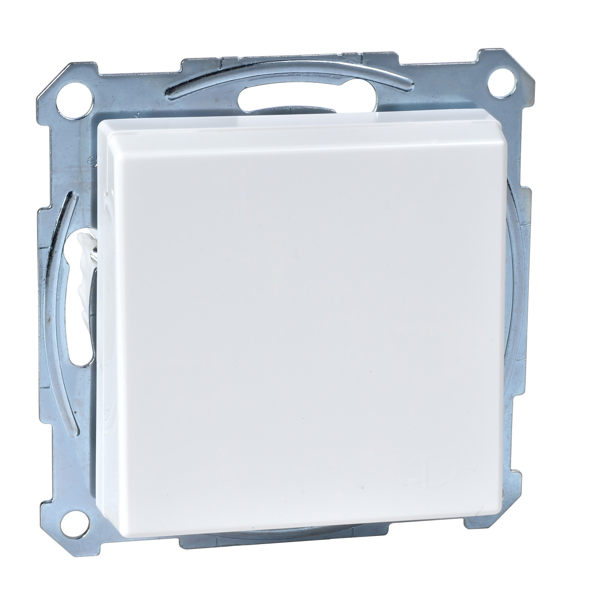 SM РОЗЕТКА SCHUKO З КР.ТА ШТ.,ПОЛ.-БІЛ. - Зображення