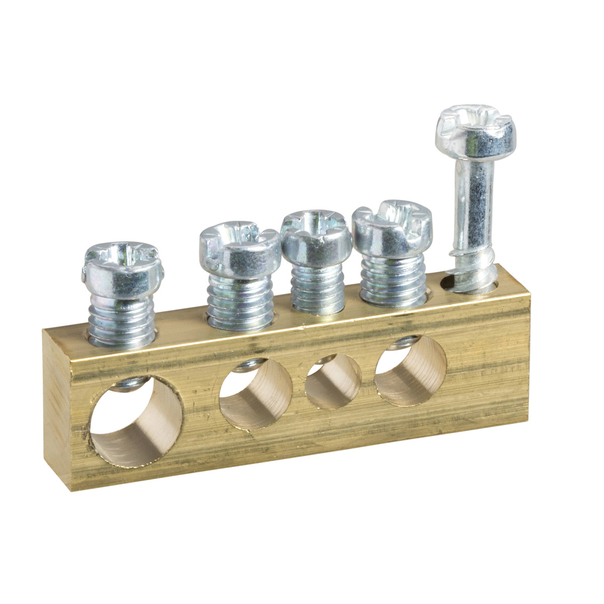 Клемні колодки неізольовані, гвинтове кріплення М4, 1x16+2x10+1x6 - Зображення