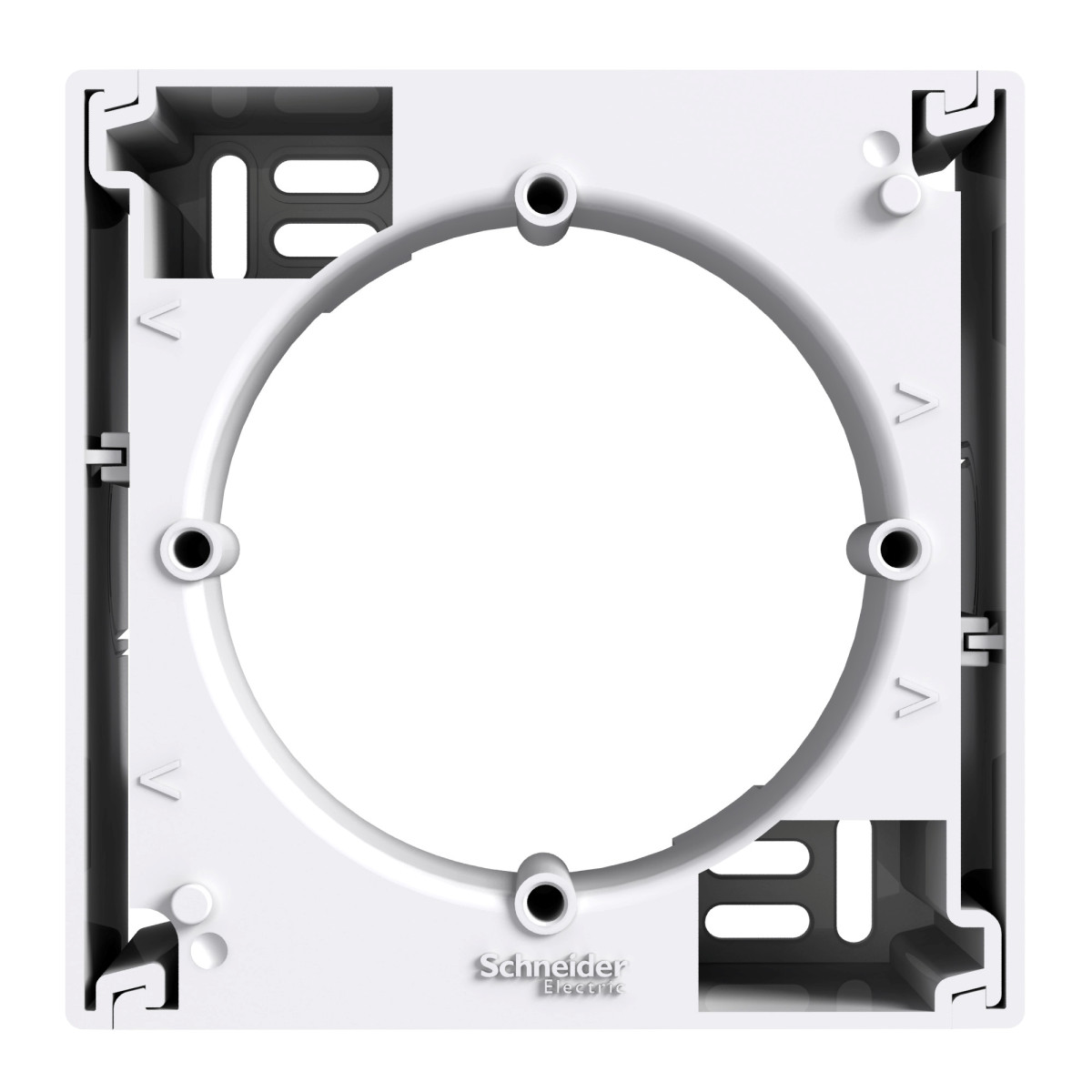 КОРОБКА ДЛЯ ЗОВНІШНЬОГО МОНТАЖУ БІЛА ASFORA - Зображення