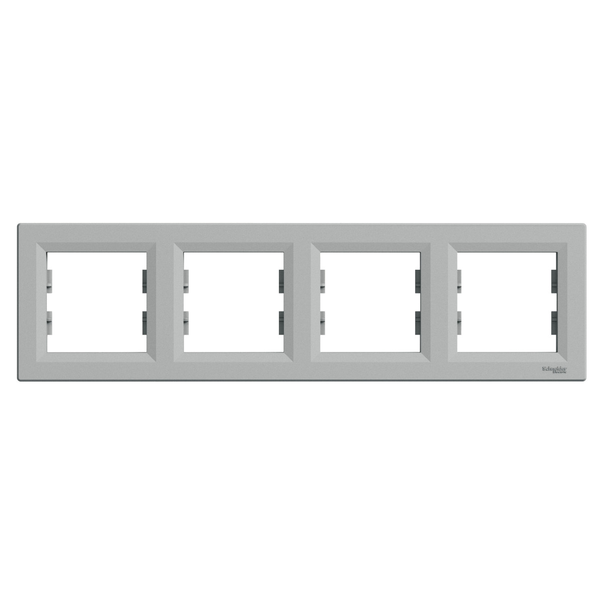 РАМКА ЧОТИРИМІСНА ГОРИЗОНТАЛЬНА, ASFORA АЛЮМІНІЙ - Зображення