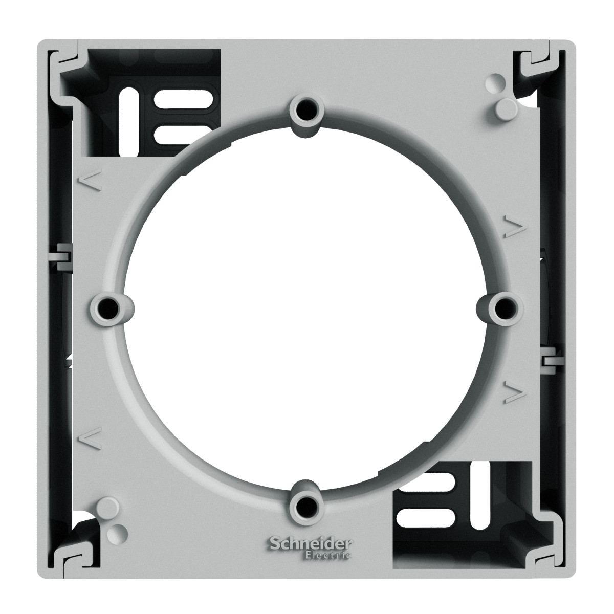 КОРОБКА ДЛЯ ЗОВНІШНЬОГО МОНТАЖУ АЛЮМІНІЙ ASFORA - Зображення