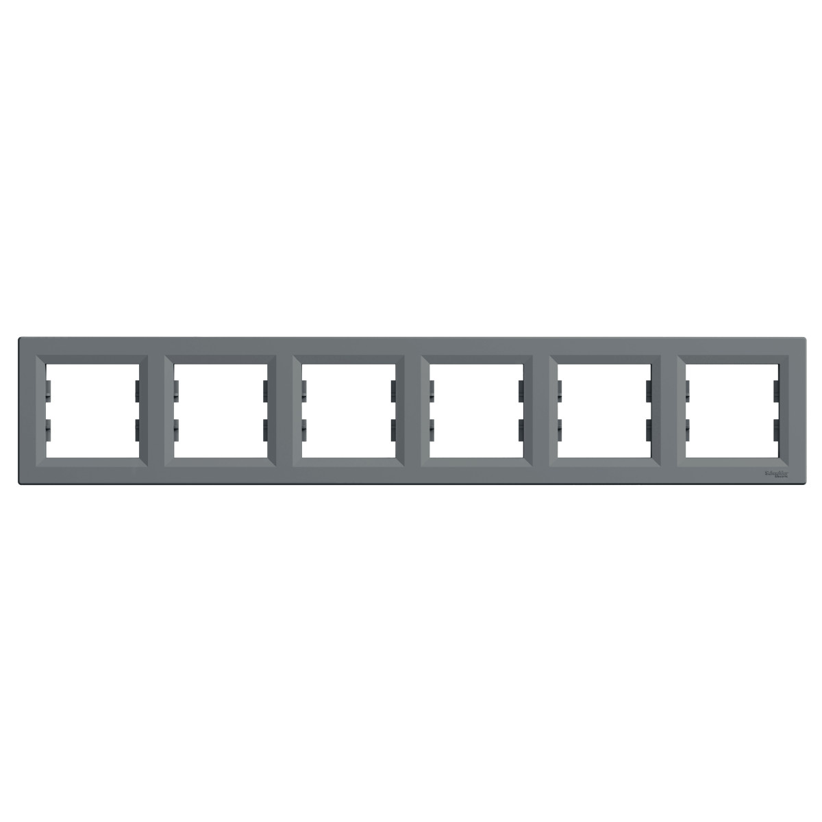 РАМКА ШЕСТИМІСНА ГОРИЗОНТАЛЬНА, ASFORA СТАЛЬ - Зображення