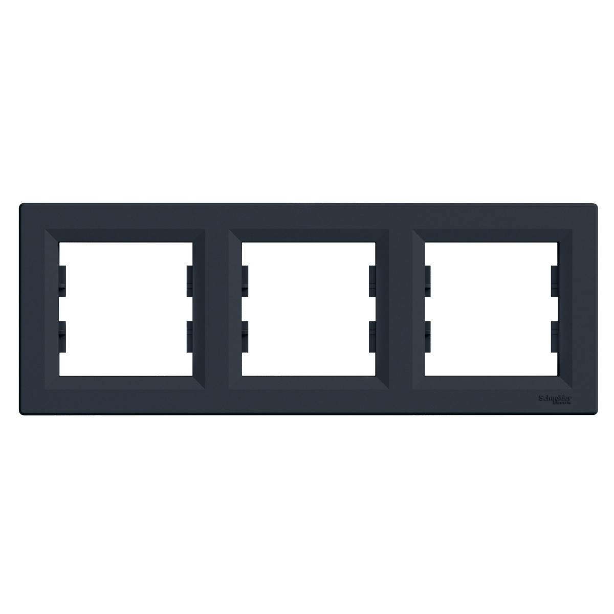 РАМКА ТРИМІСНА, ГОРИЗОНТАЛЬНА, ASFORA АНТРАЦИТ - Зображення