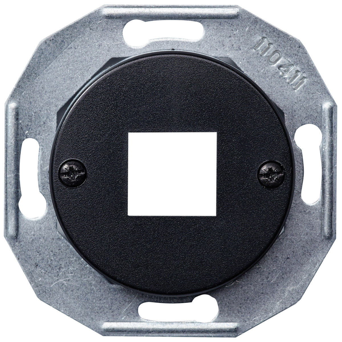 ЦЕНТР.ПЛ. RJ45*1 ЧОРН. - Зображення