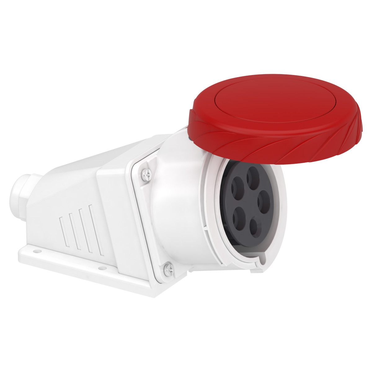 НАСТІН.РОЗ-КА ГВИНТ 32А 3P+N+E IP67 380В - Зображення