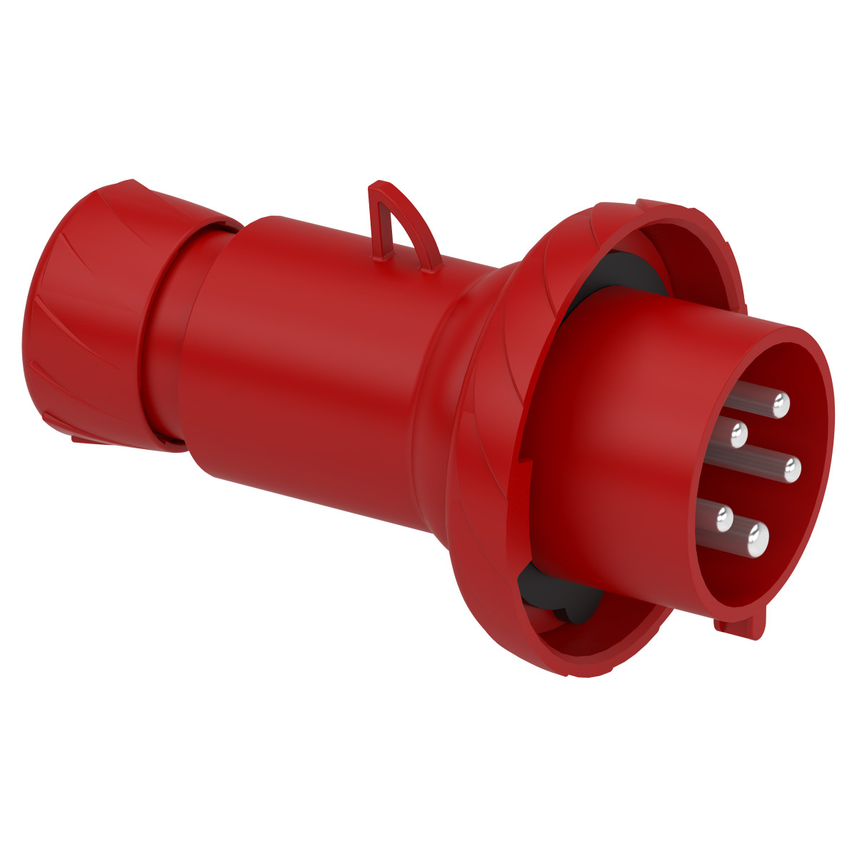 КАБ.ВИЛКА, ШВИД.32A 3P+N+E IP67 380В - Зображення