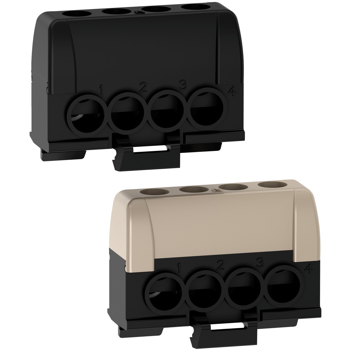 Комплект клемних блоків Ph-Ph, 8 виходів, 63А - Зображення