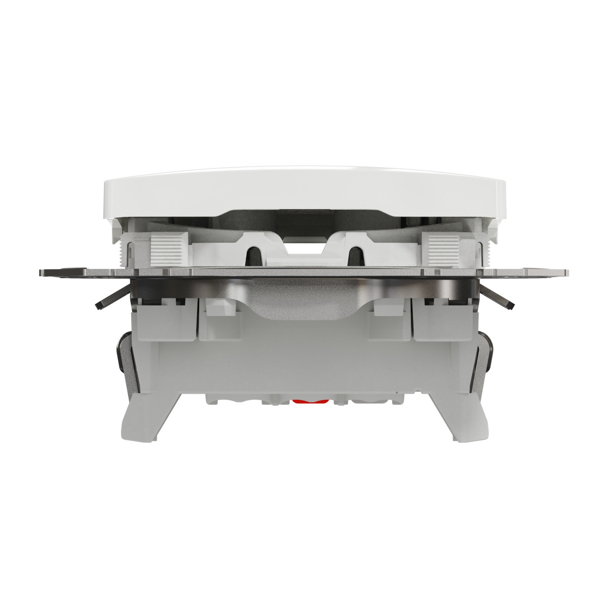 Одноклавішний вимикач Білий Sedna Design - Зображення shnider_SDD111101_IOP-bottom_WD20.jpg