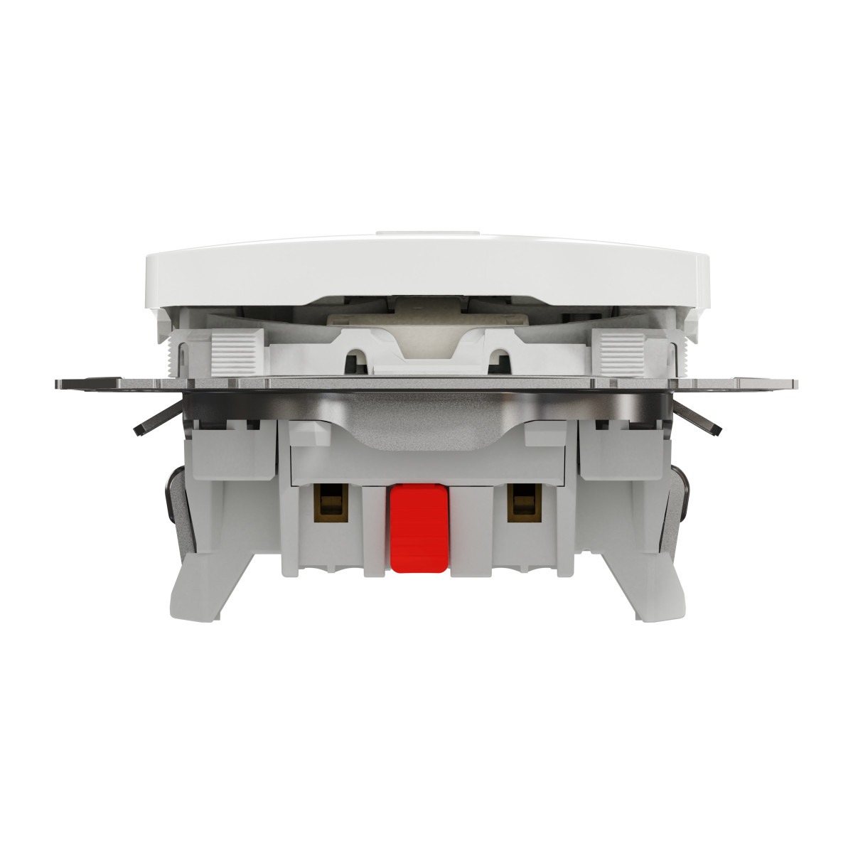 Одноклавішний перехресний перемикач з підсвіткою Sedna Design, білий - Зображення shnider_SDD111107L_IOP-bottom_WD20.jpg