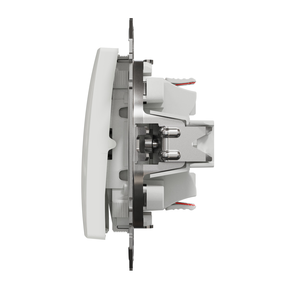 Двоклавішний перемикач Білий Sedna Design - Зображення shnider_SDD111108_IOP-right_WD20.jpg