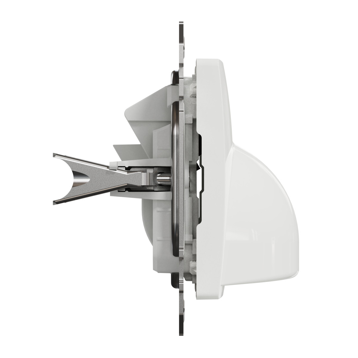 Розетка для виводу кабеля Білий Sedna Design - Зображення shnider_SDD111903_IOP-L_WD20.jpg